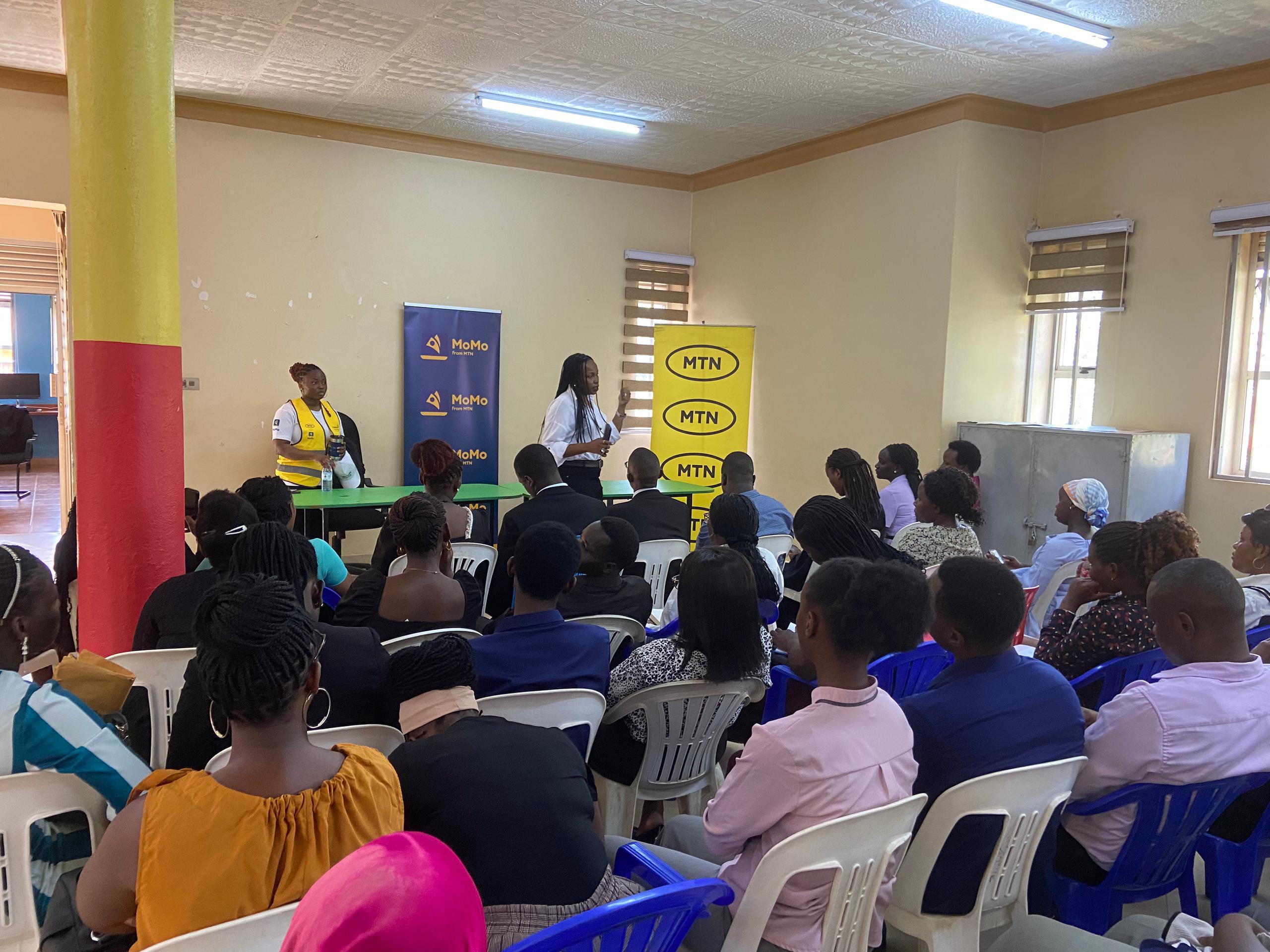 Youth in tech learning session